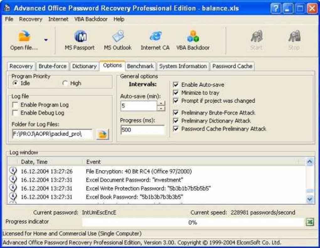 office password recovery free